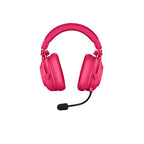 Logitech G Pro X 2 LIGHTSPEED Wireless Gaming Headset, Pink