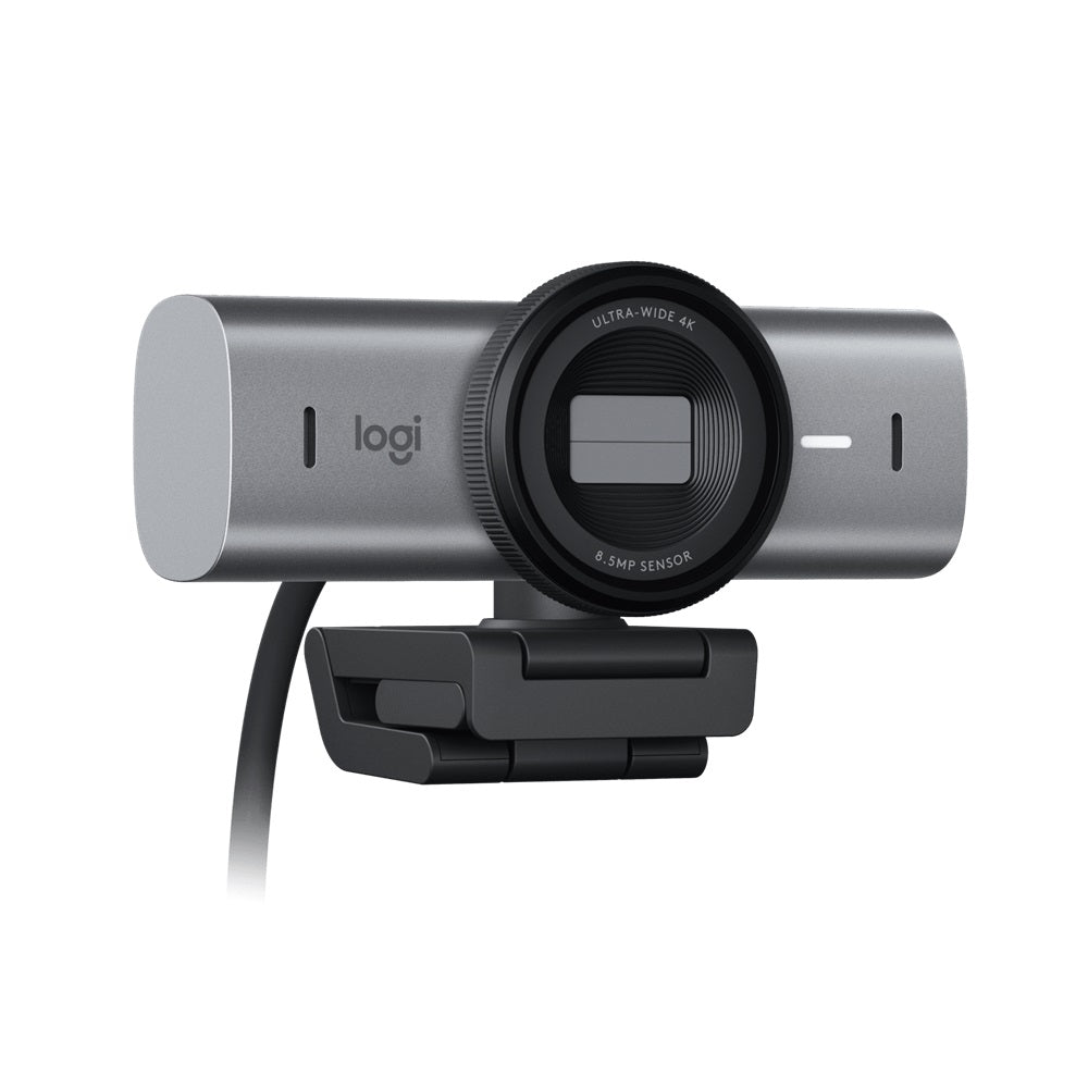 Logitech MX Brio 4K Ultra HD Collaboration and Streaming Webcam, Graphite