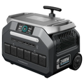 Powerology 2400W solar generator portable power station front view Kuwait