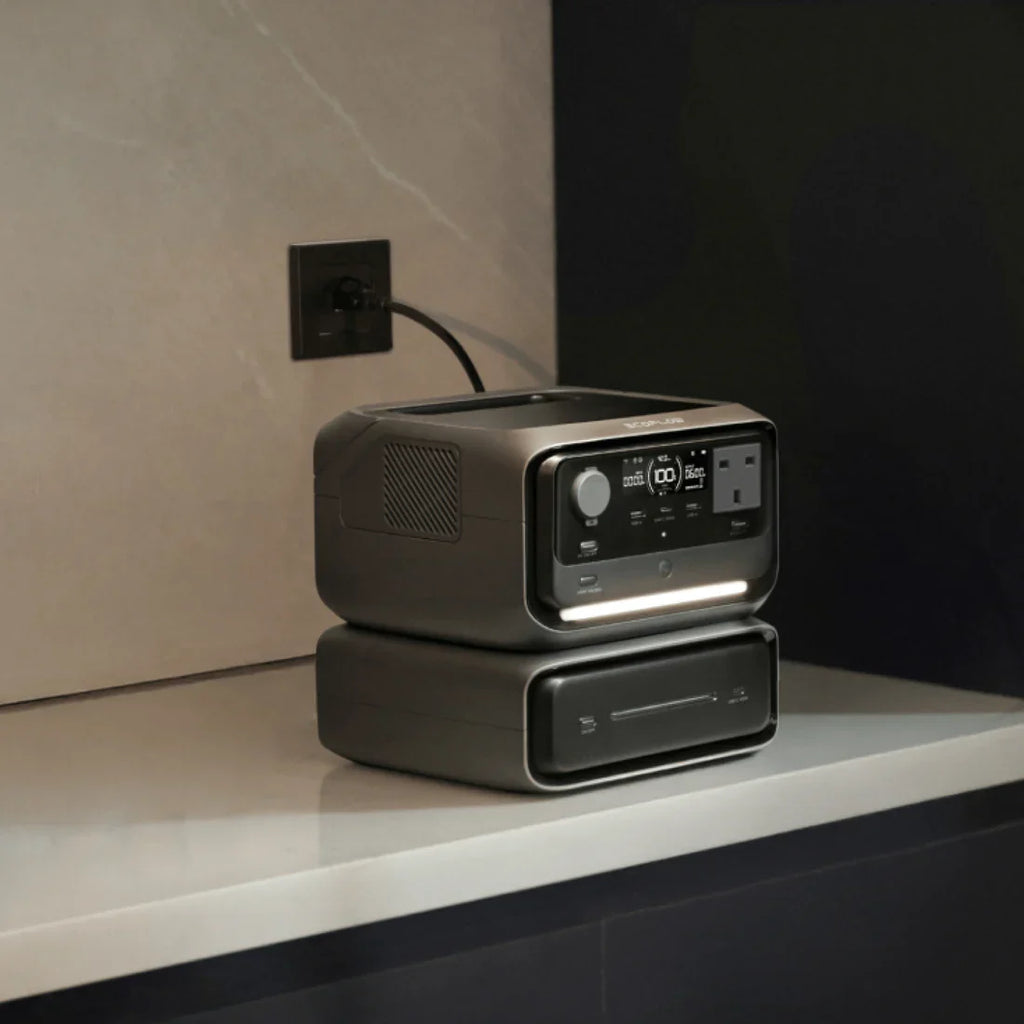 EcoFlow RIVER 3 Max display and USB ports