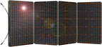 FlexSolar 360W foldable portable solar panel front view Kuwait