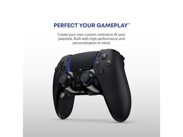 DualSense Edge Midnight Black controller detail