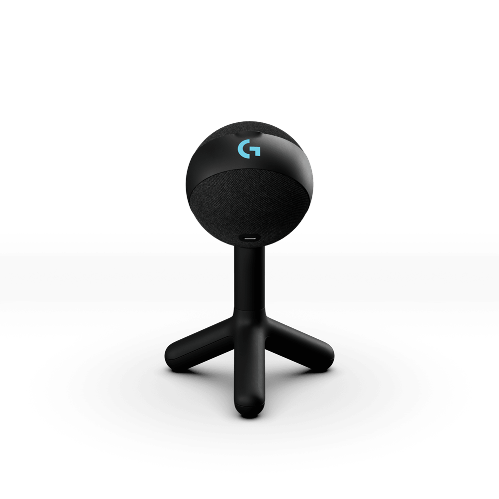 Logitech Yeti Orb Condenser USB Gaming Microphone with LIGHTSYNC RGB, Black