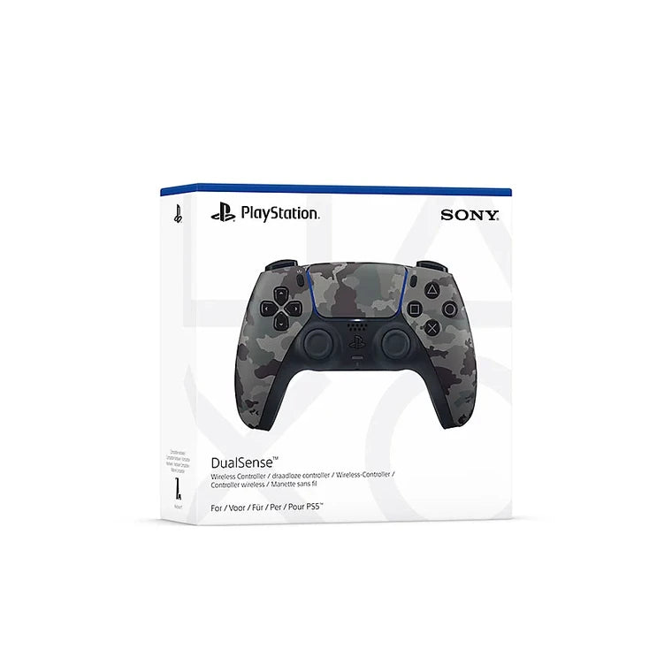 PlayStation 5 DualSense Wireless Controller - Gray Camouflage