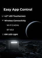Porodo 2400W power station side profile