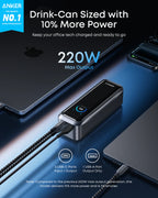 Anker Prime 20000mAh power bank digital display and ports