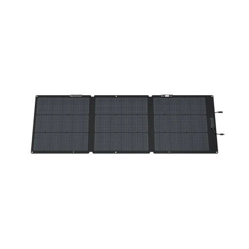 EcoFlow 160W solar panel unfolded outdoors
