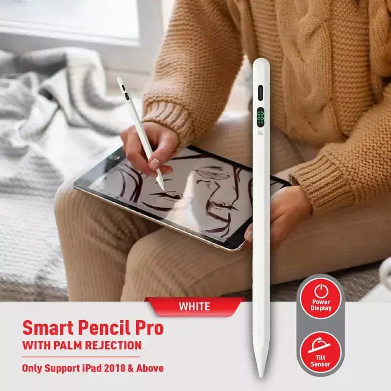 Powero+ Smart Pencil Pro magnetic iPad stylus tilt sensitivity