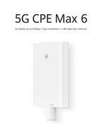 5G CPE Max 6 Outdoor WiFi 6 Router (H362-383) Unlocked, 2.5Gbps