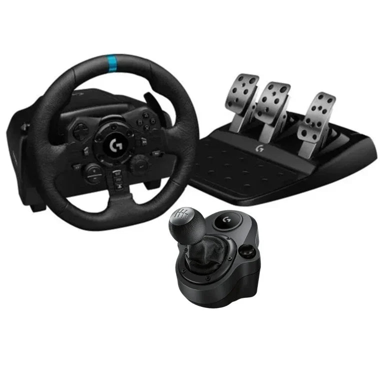Logitech G923 racing wheel detail
