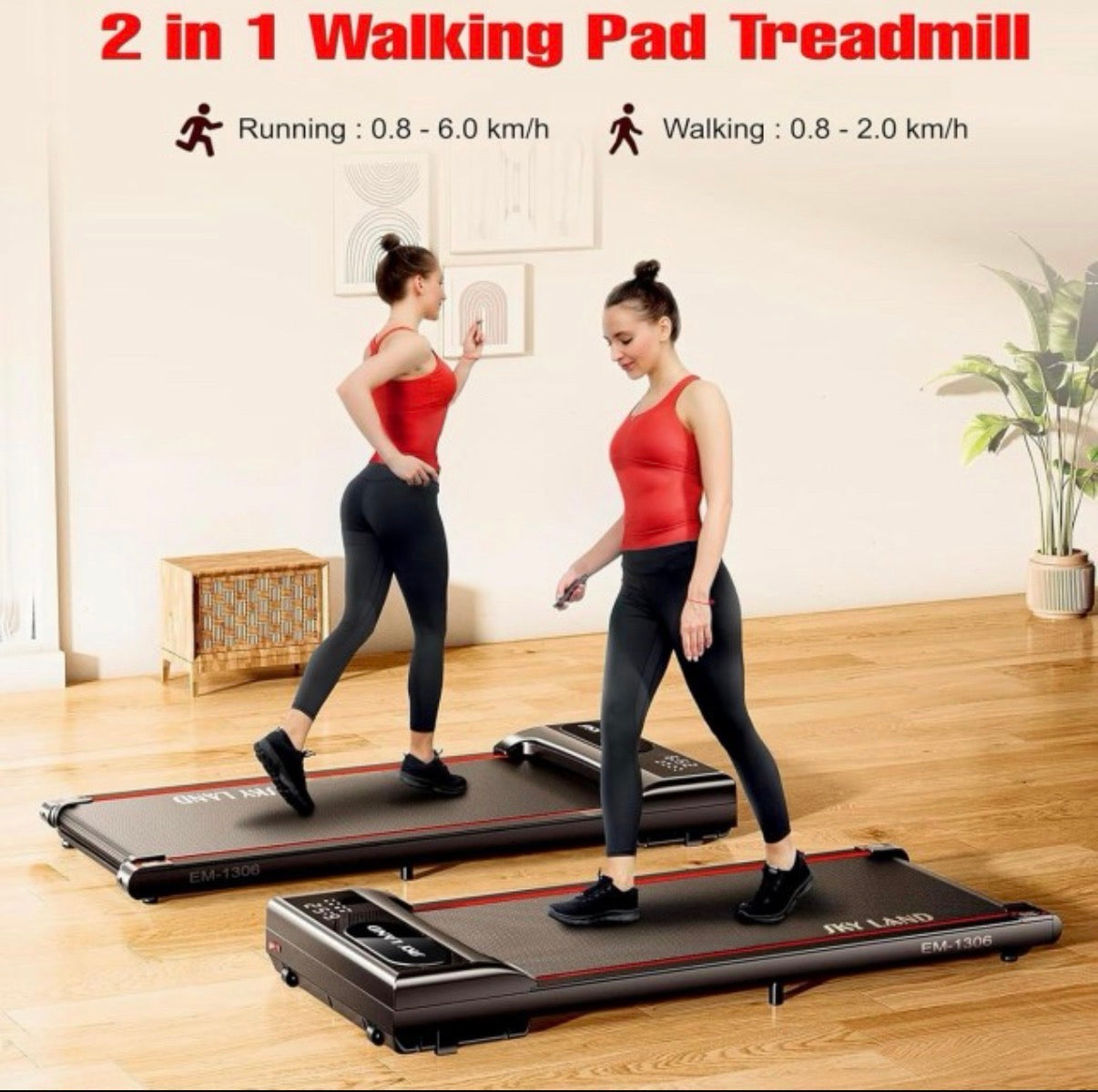 Sky Land Walking Pad Treadmill 2 HP