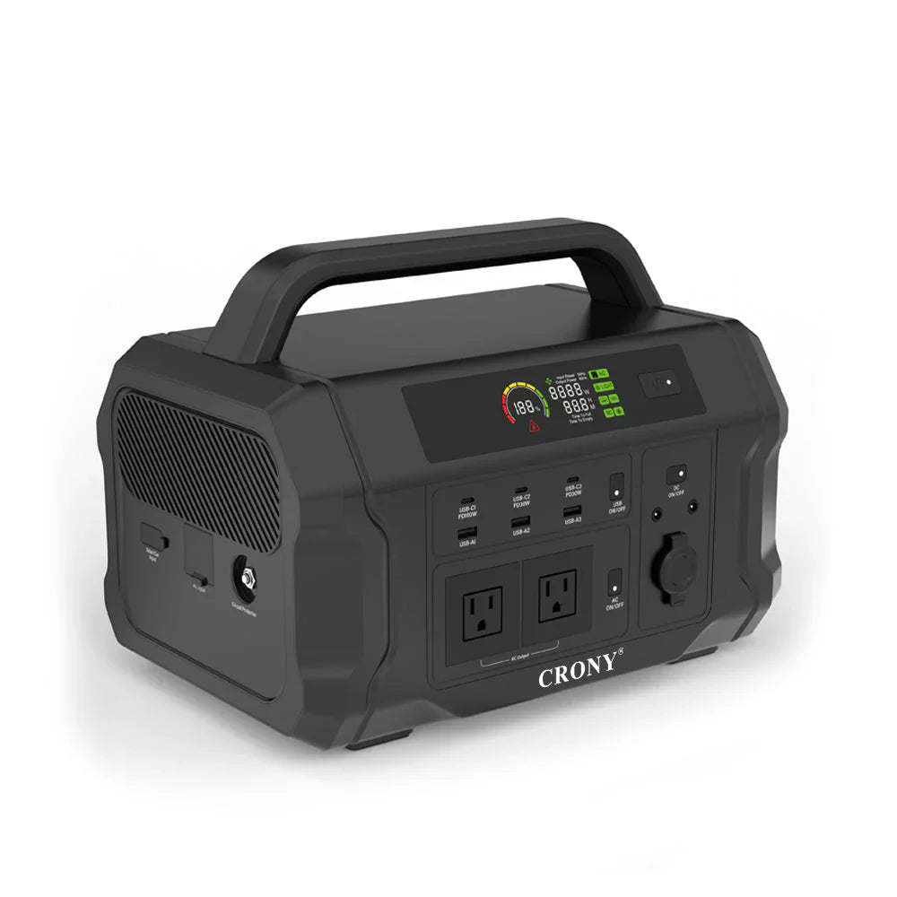 CRONY CN1002 power station AC outlets and USB ports