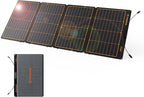FlexSolar 240W solar panel unfolded outdoors