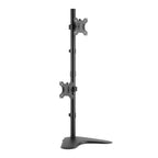 Skilltech SH120 T02V Vertical Dual-Monitor Steel Articulating Desktop Mount