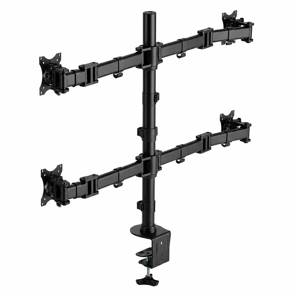 Skilltech SH C048 Quad Monitors Premium Aluminium Articulating Monitor Arm