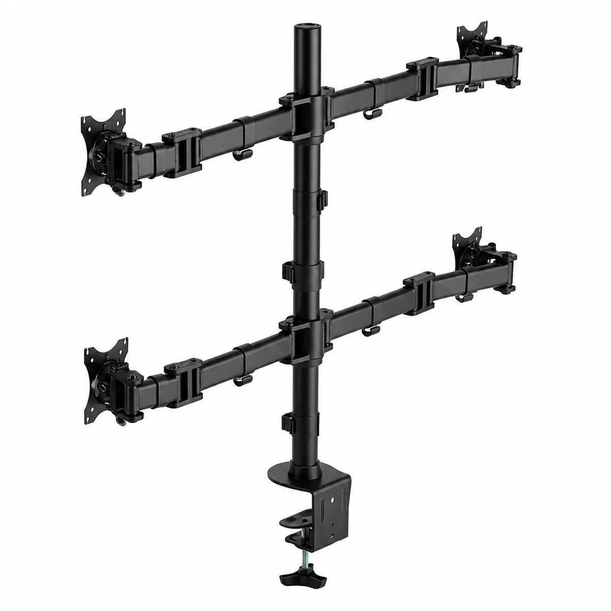 Skilltech SH C048 Quad Monitors Premium Aluminium Articulating Monitor Arm