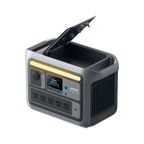 Anker SOLIX C800 AC outlets and USB charging ports detail