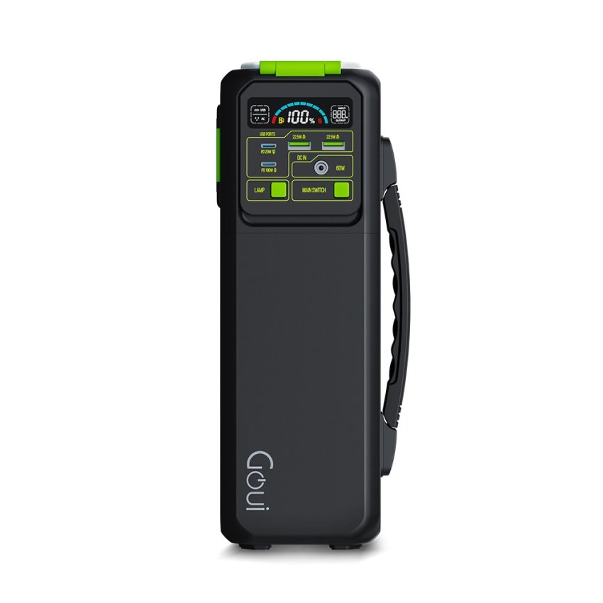 Goui Beast 200W portable power station front view Kuwait