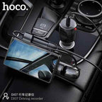 Hoco Di07 dashcam package contents and installation accessories