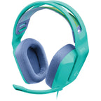 Logitech G335 Wired Gaming Headset – Mint – 3.5mm (Flip to Mute Mic}