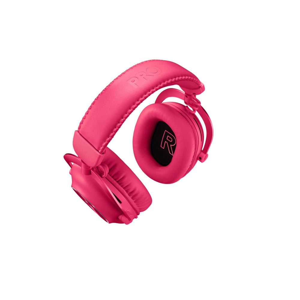 Logitech G Pro X 2 LIGHTSPEED Wireless Gaming Headset, Pink