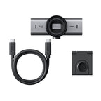 Logitech MX Brio 4K Ultra HD Collaboration and Streaming Webcam, Graphite