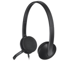 Logitech H340 USB Headset Noise Canceling Microphone