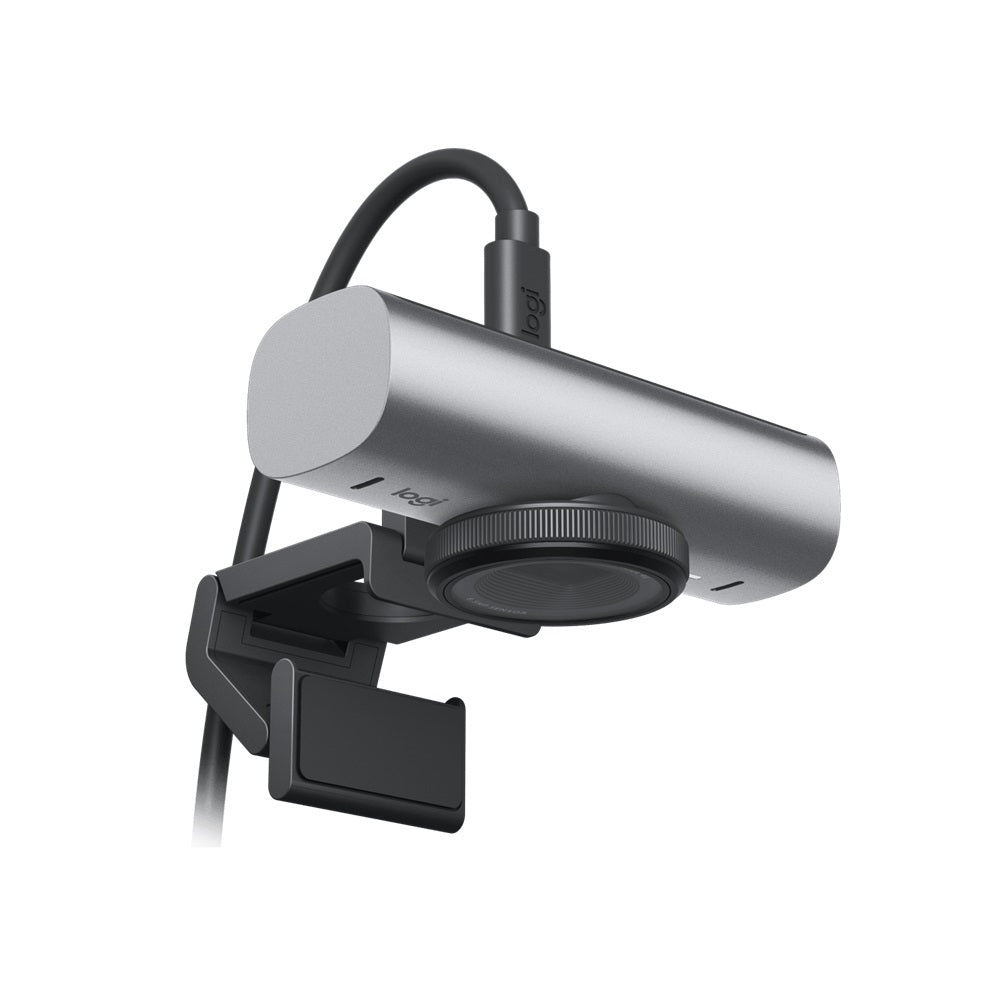 Logitech MX Brio 4K Ultra HD Collaboration and Streaming Webcam, Graphite