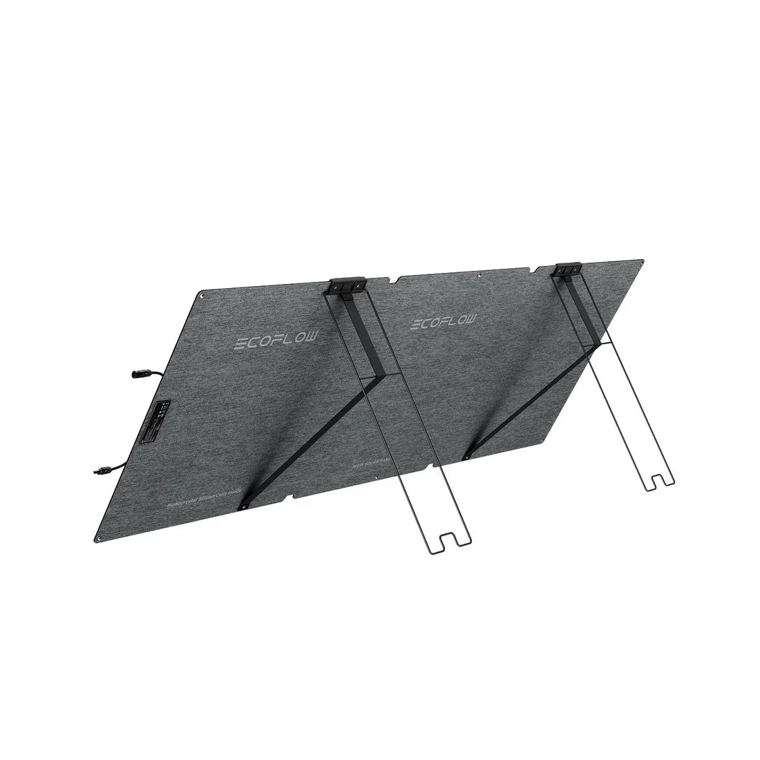 EcoFlow 220W solar panel bi-facial rear