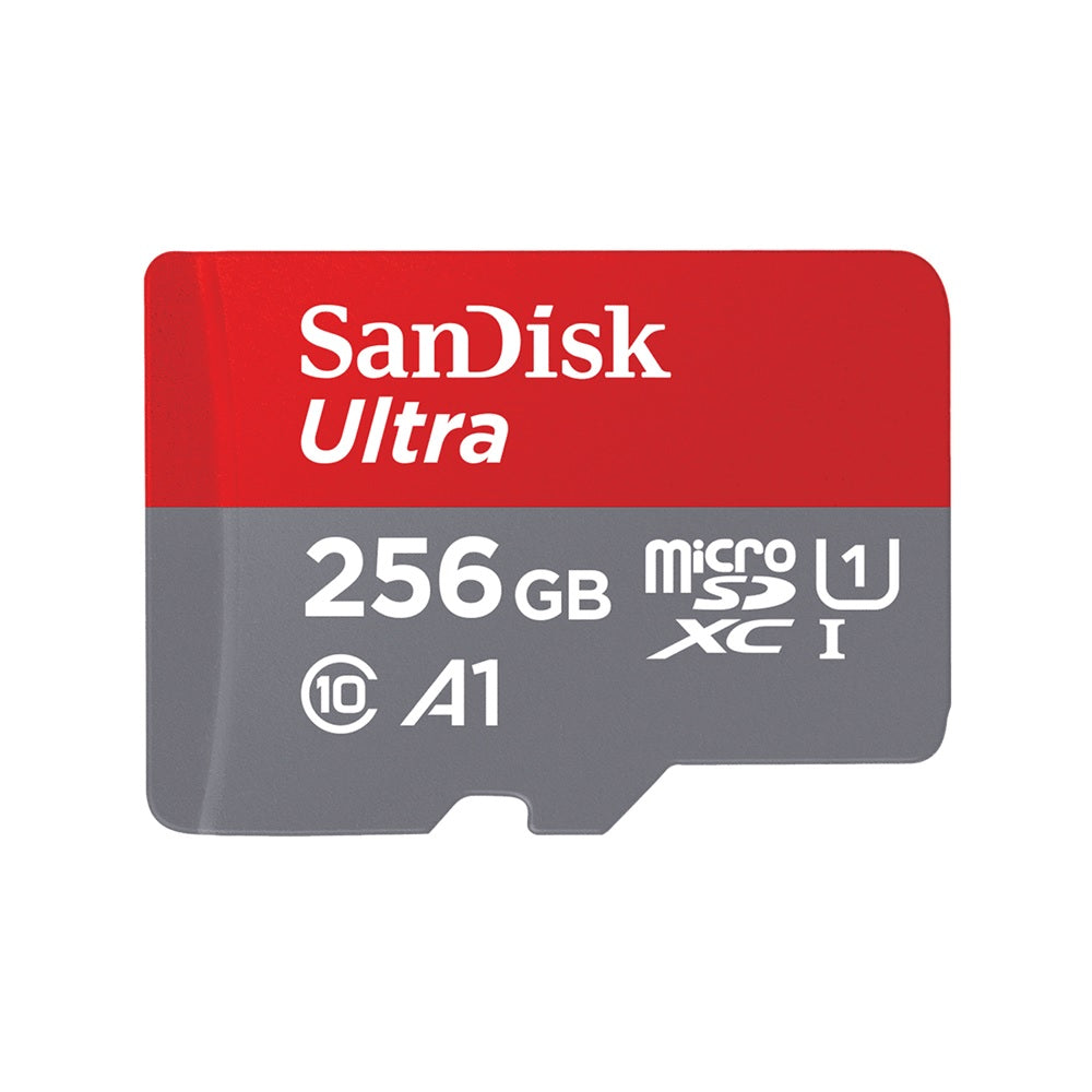 SanDisk 256GB Ultra microSD Memory Card Full HD – 150MB/s