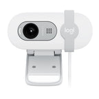 Logitech Brio 100 Full HD Webcam with Privacy Shutter – Off-White