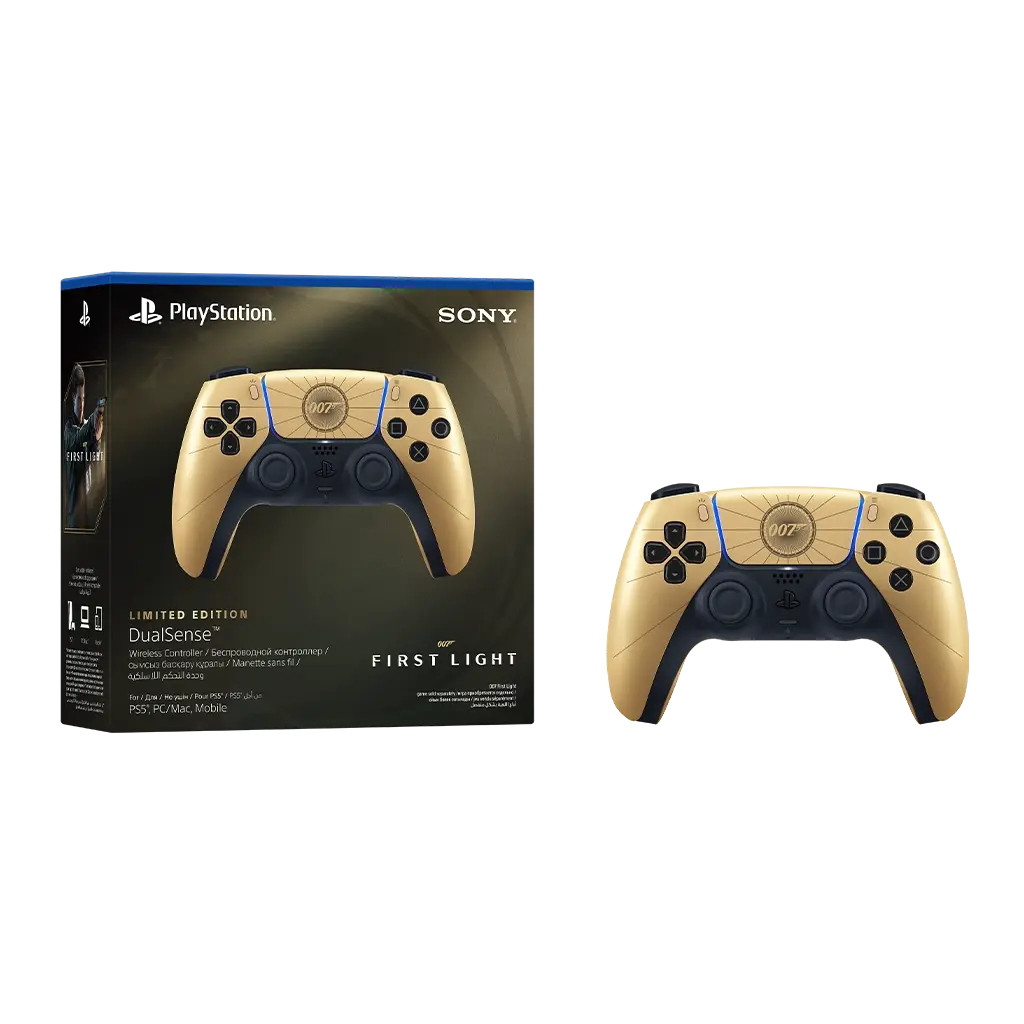 007 First Light DualSense controller packaging