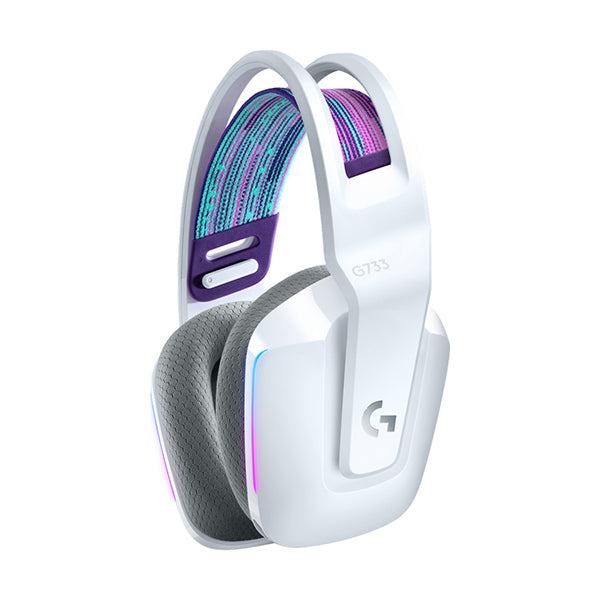Logitech G733 Wireless Gaming RGB Headset LIGHTSPEED White