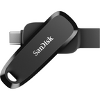 SanDisk 64GB Phone Drive USB-A USB-C Dual Flash Memory, 100MB/s