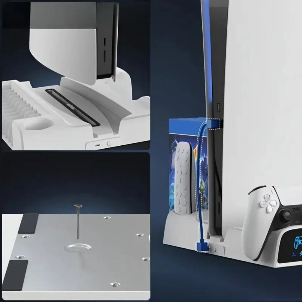 Dobe PS5 cooling fan disc storage