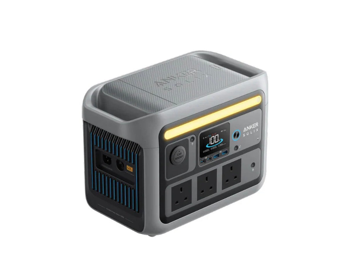 Anker SOLIX C800 768Wh 1200W portable power station front view Kuwait