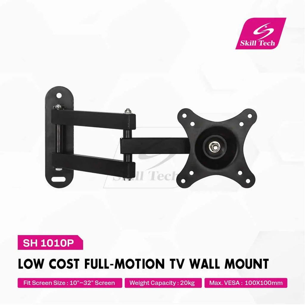 Skilltech SH1010P Low Cost Full-Motion TV Wall Mount