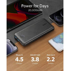 Anker 325 PowerCore Essential power bank side view