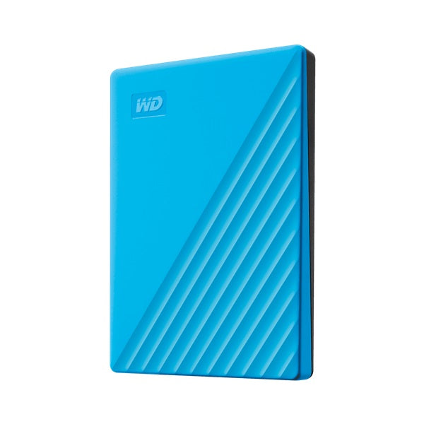 WD 2TB My Passport Portable HDD External Hard Drive, Sky Blue