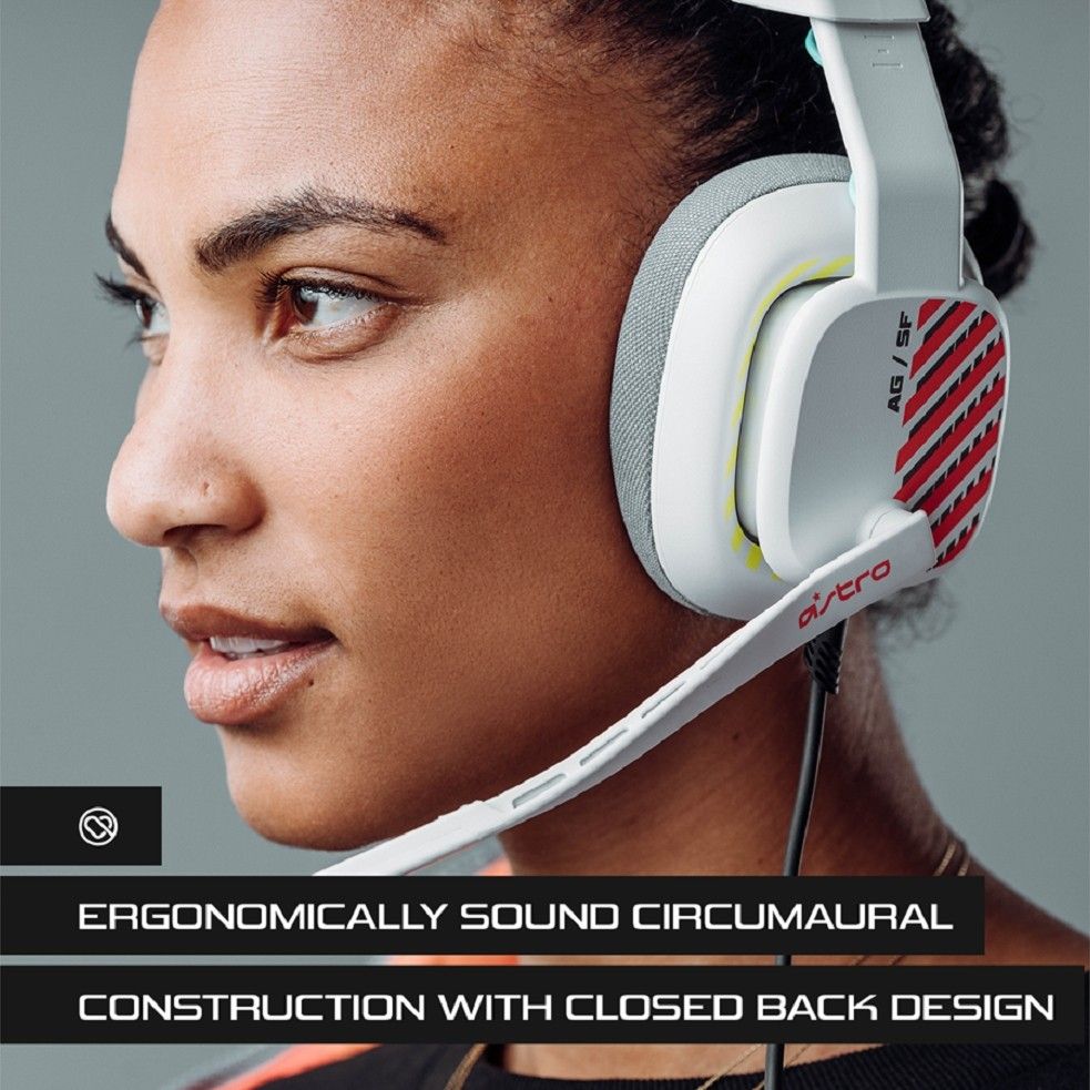 Astro A10 Gen 2 Challenger White headset detail