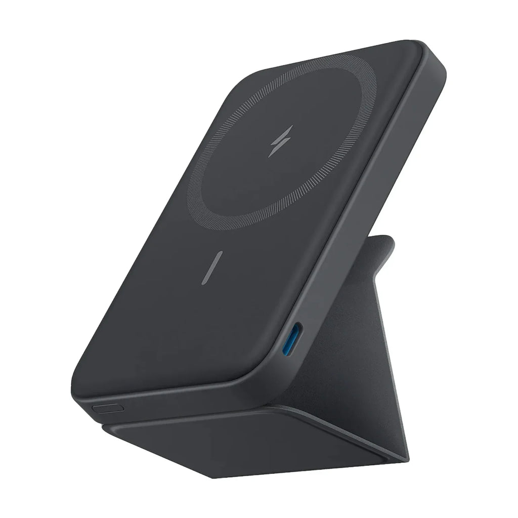 Anker 321 MagGo PowerCore 5K 5000mAh magnetic power bank black front view Kuwait