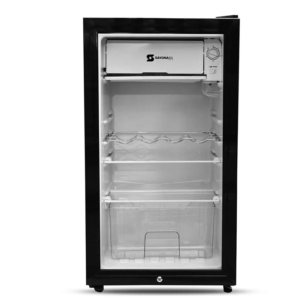 Sayona mini fridge 63L 83L compact black
