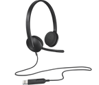 Logitech H340 USB Headset Noise Canceling Microphone