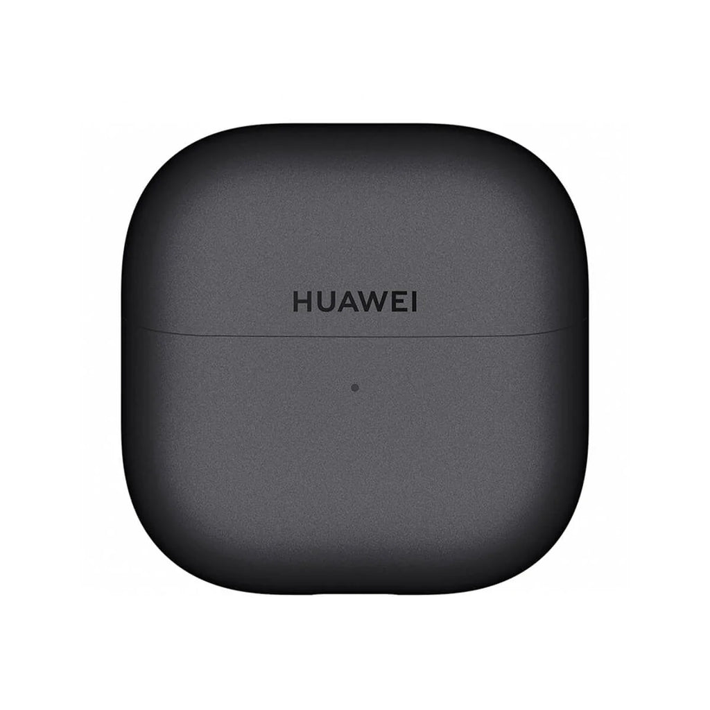 Huawei FreeClip 2 black earbuds worn on ear