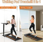 Home Walking Pad Treadmill – Compact & Adjustable Exercise Machine