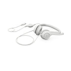 Logitech H390 USB Headset in-line controls, Noise Cancelling Mic (Off-white)
