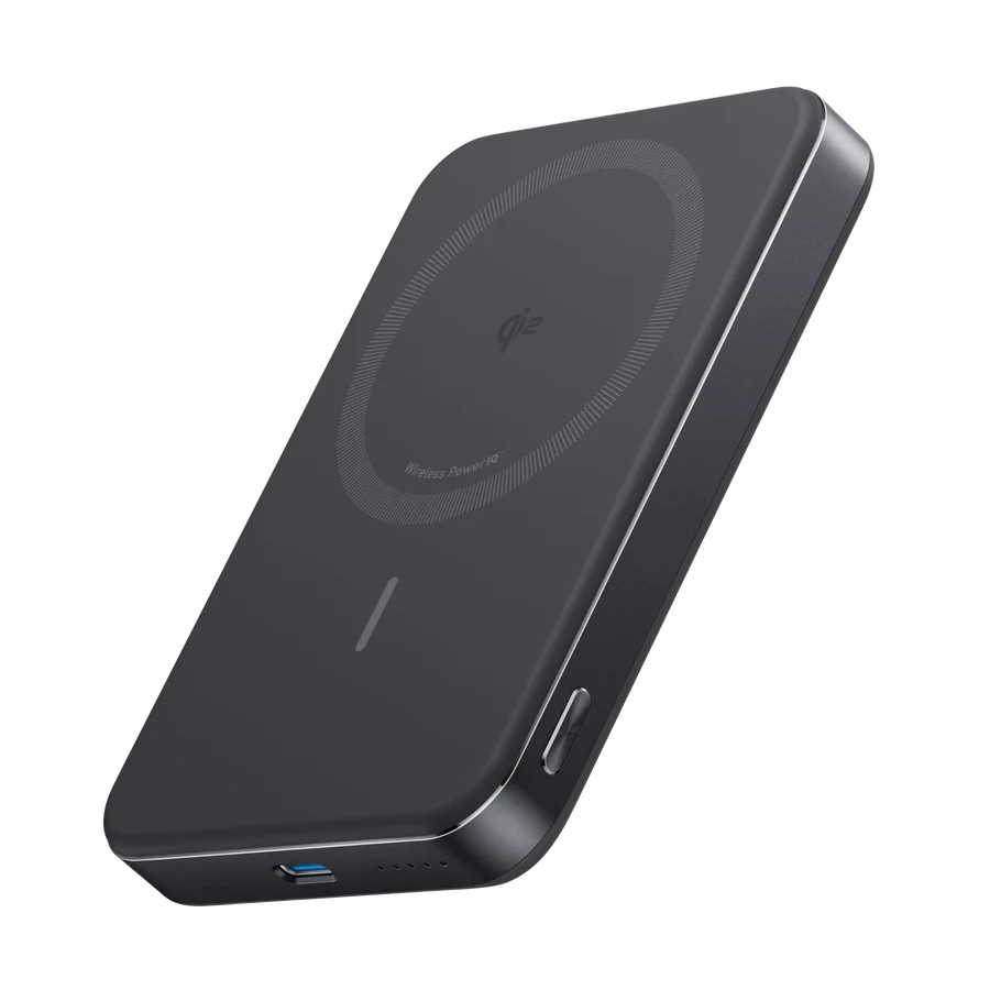 Anker MagGo Power Bank 10,000mAh, Slim, Black