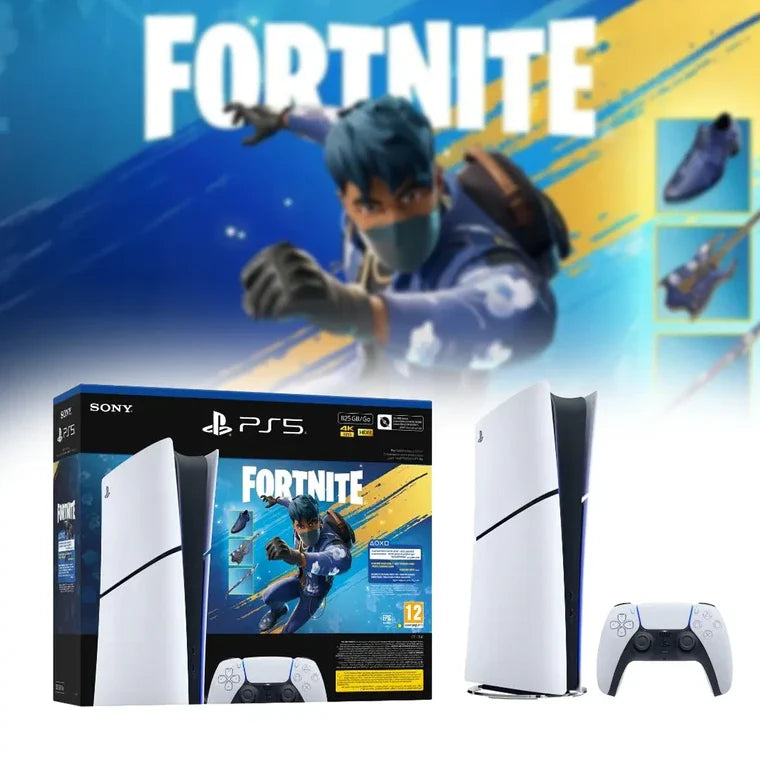 Sony PlayStation 5 Slim Digital Console 825GB Fortnite Flowering Chaos Bundle