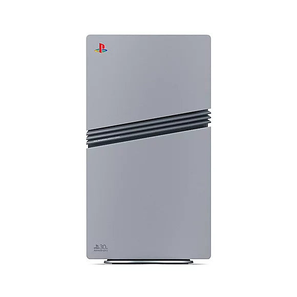 PS5 Pro 30th Anniversary console classic PlayStation logo cover