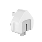 Replacement AC Adapter Wall Plug Duckhead Power Charger, For Apple Macbook / iPad, White